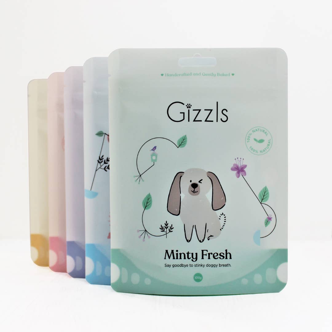 Gizzls Minty Fresh Dog Treats
