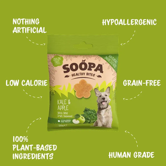 Kale & Apple Dog Treats: Single Pack