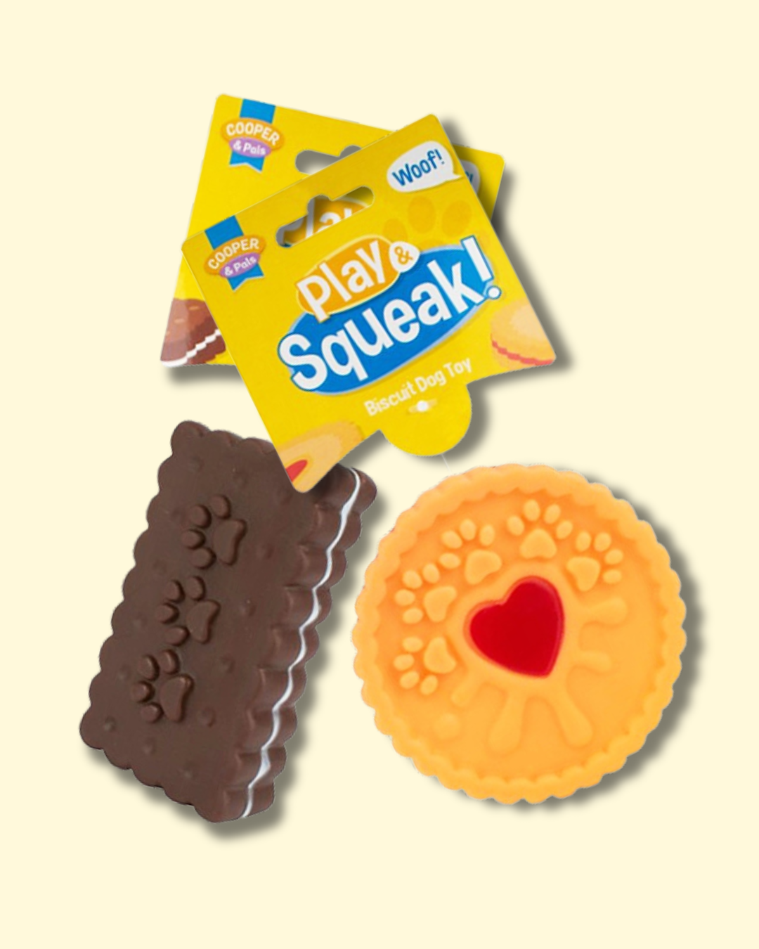 Biscuit Squeaky Toy
