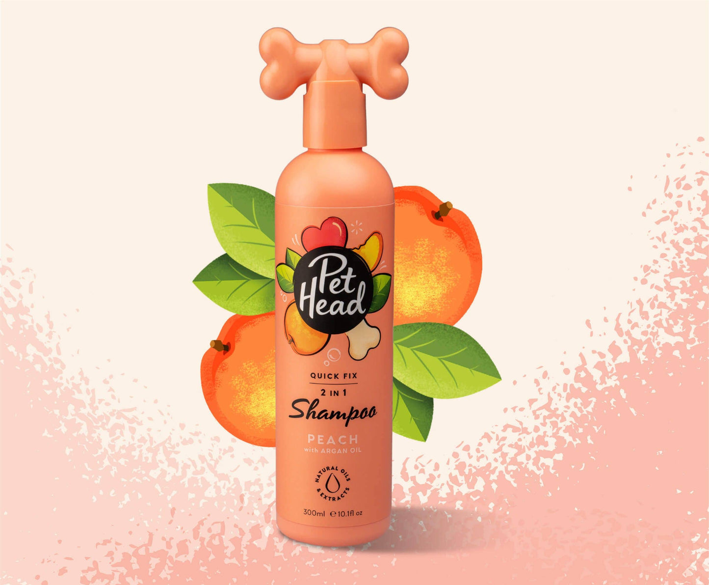 Pet Head 2-in-1 Shampoo - Peach