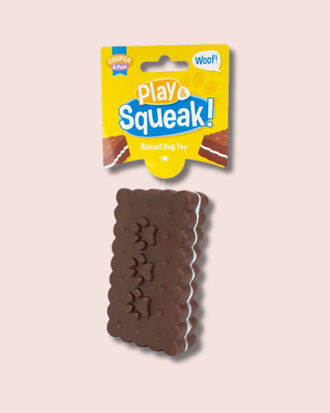 Biscuit Squeaky Toy