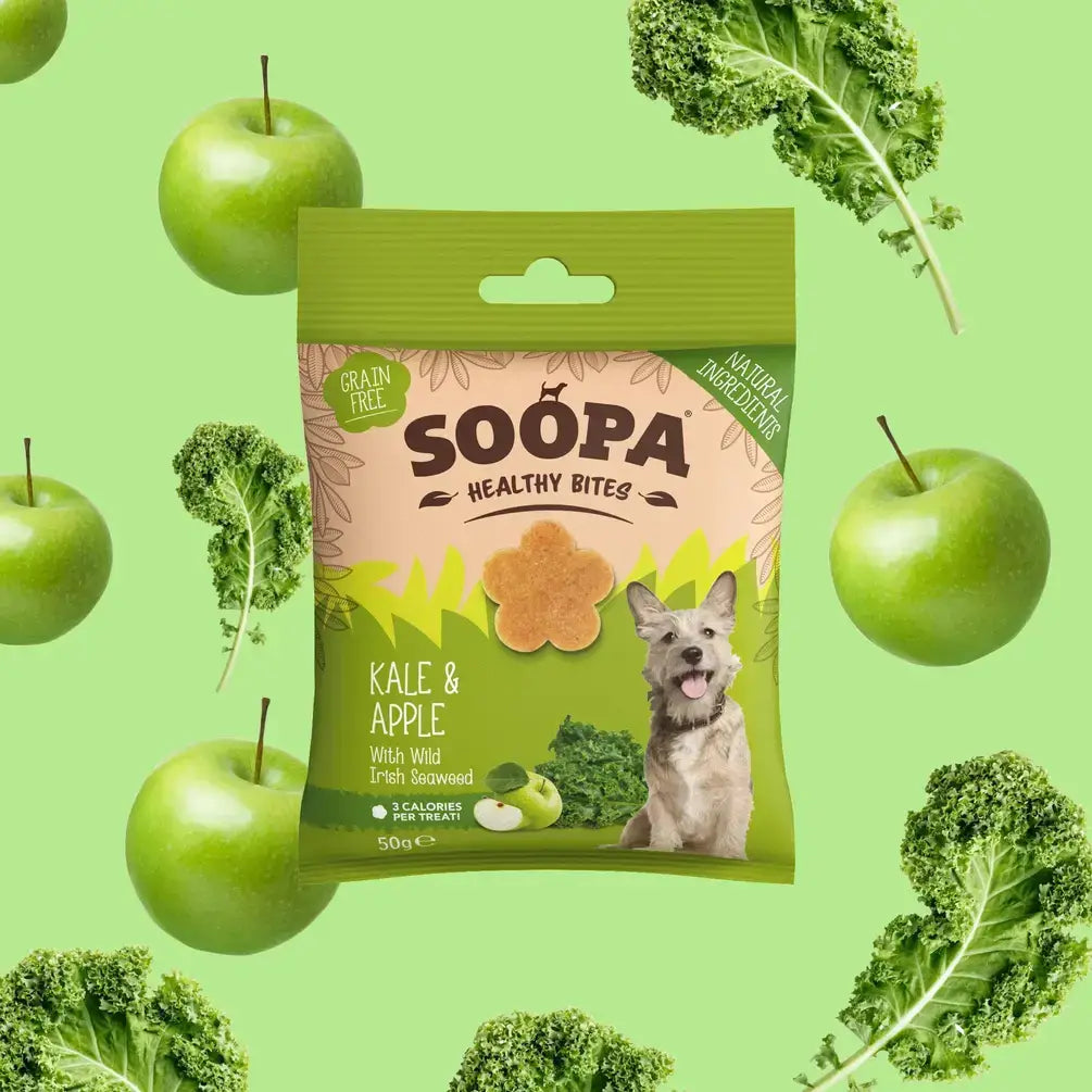 Kale & Apple Dog Treats: Single Pack