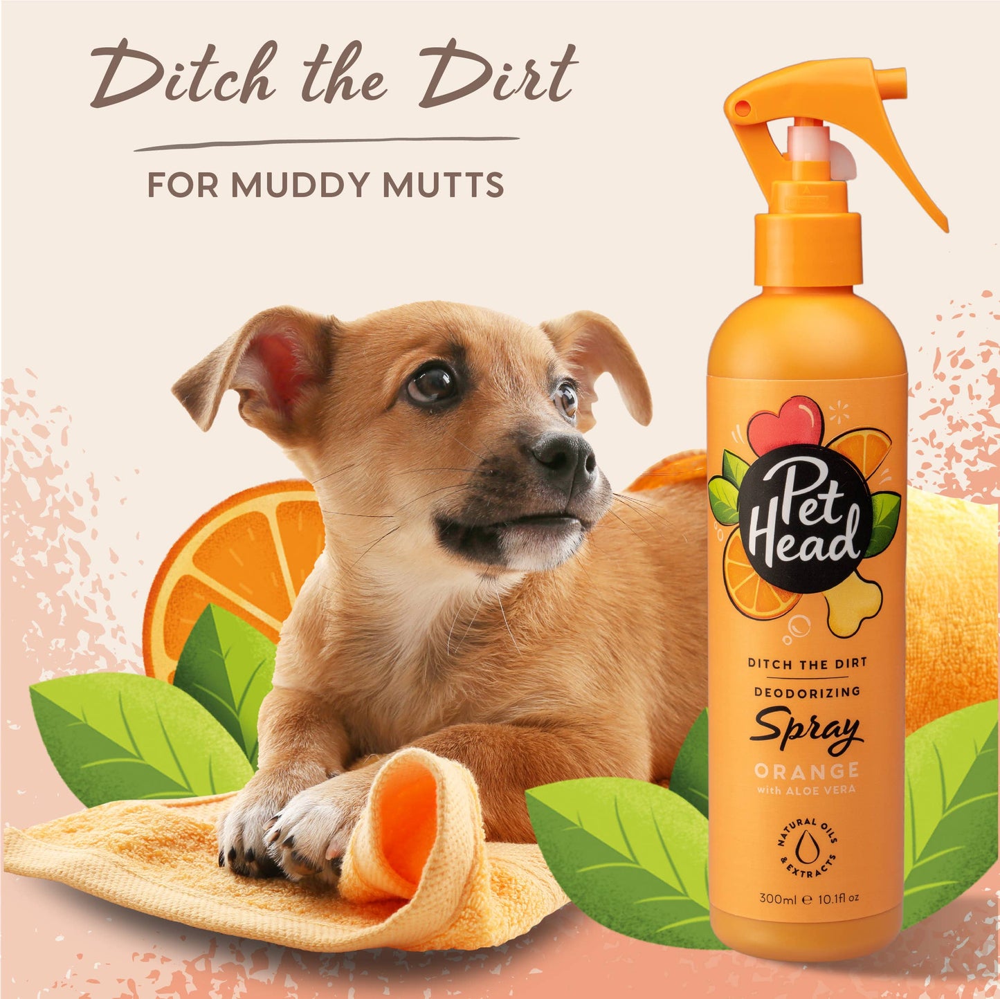 Pet Head Ditch The Dirt Spray 300ml/10.1fl oz