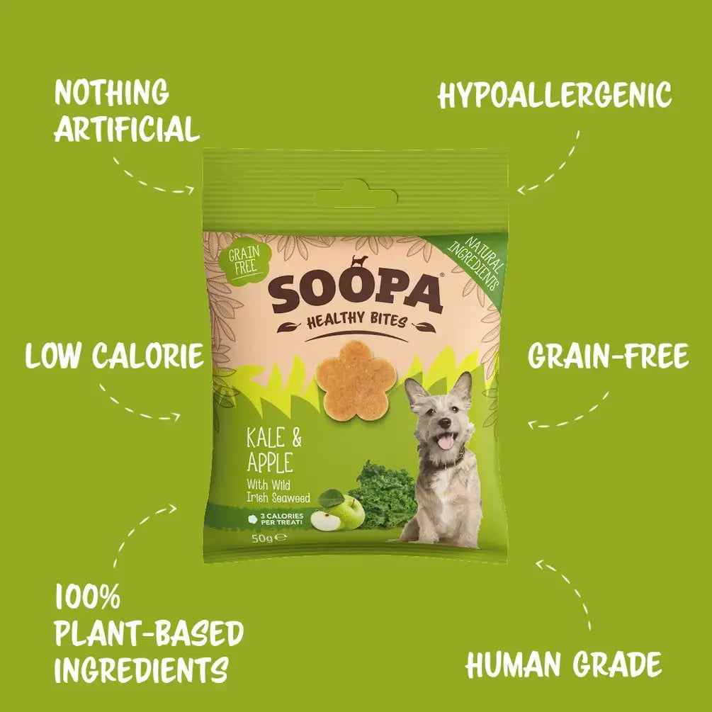 Kale & Apple Dog Treats: Single Pack