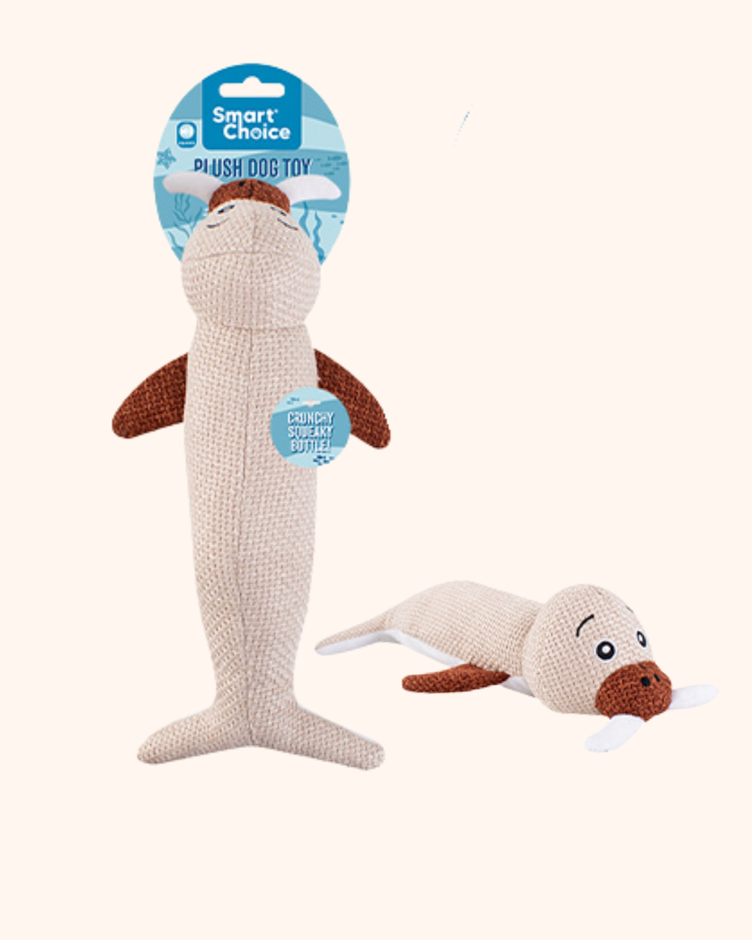 Tough Crinkle Sea Themed Dog Toy