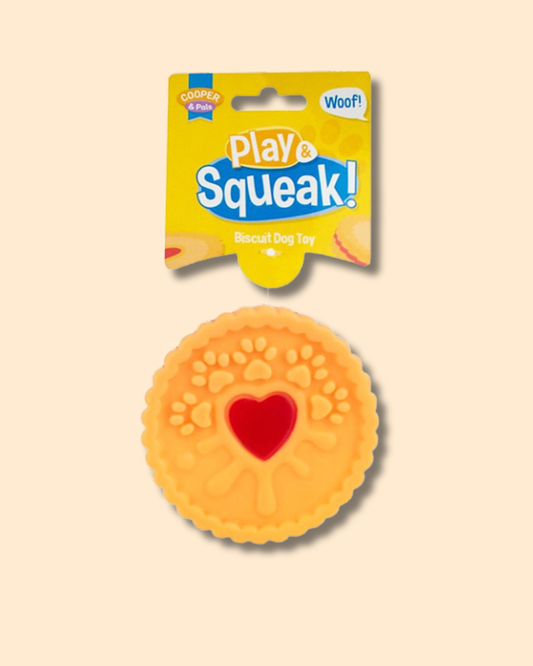 Biscuit Squeaky Toy