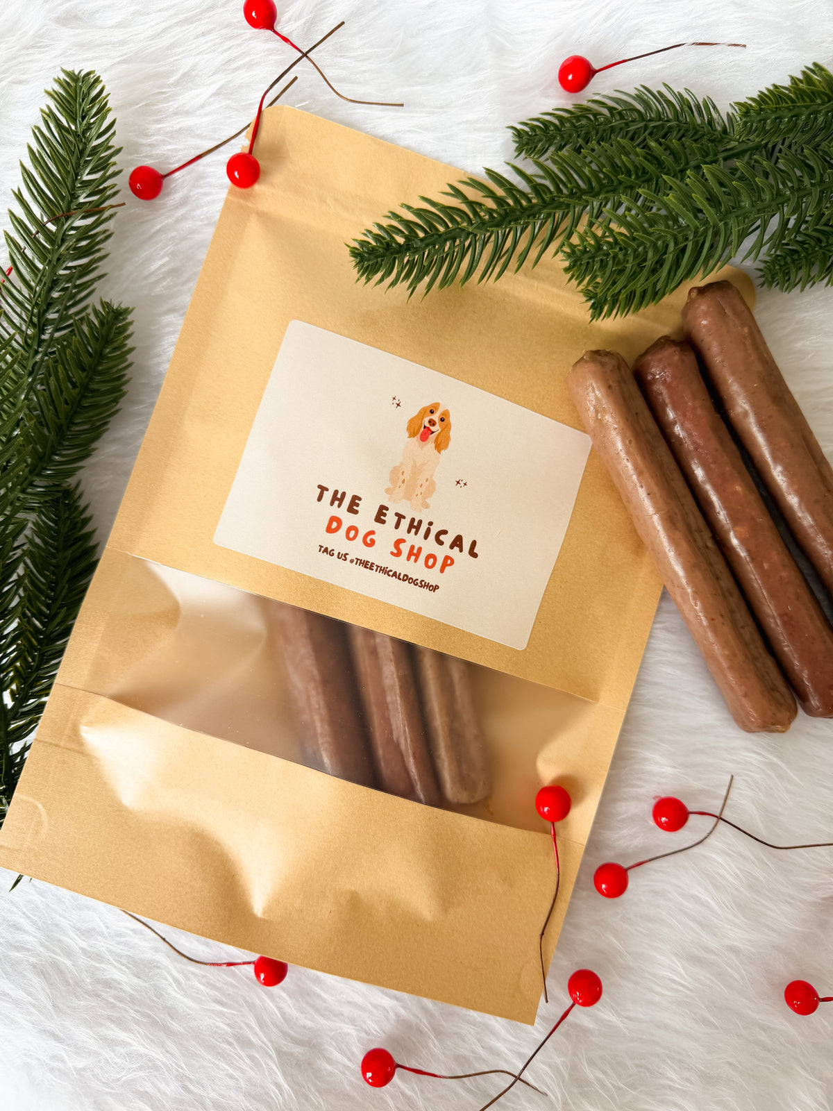 Turkey & Cranberry Moist Sausages – Pack of 3