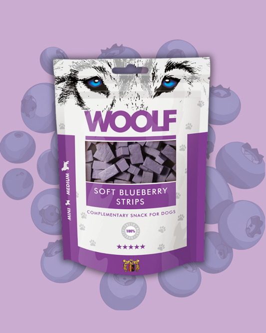 Woolf Soft Blueberry Strips