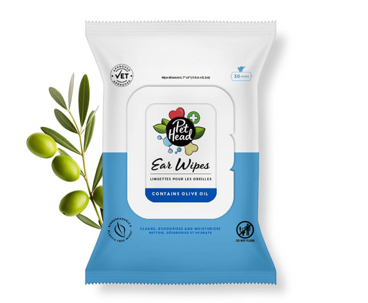 Pet Head Health Ear Wipes (Pack of 30)